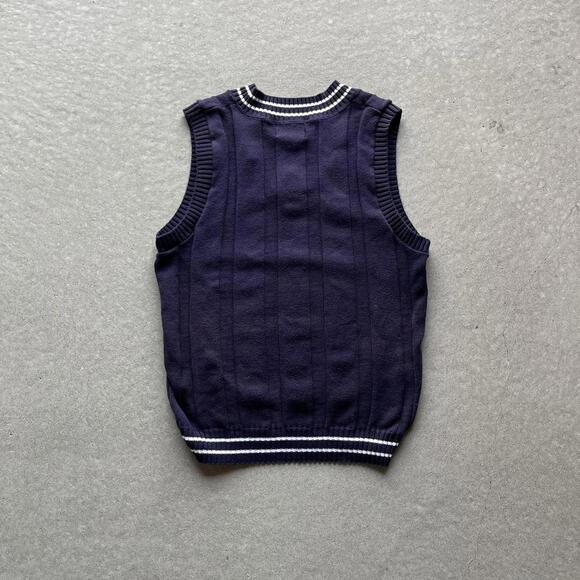 Vintage 80s Prince Tennis Knit Sweater Vest - Picture 3 of 4